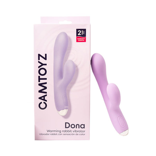 Vibrador Dona Con Sensación de Calor