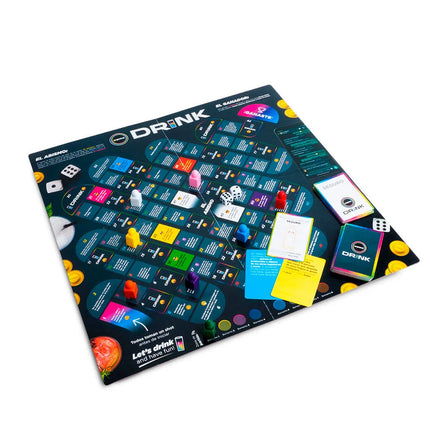 Juego de Mesa Wanna Drink para Amigos con Retos y Cartas