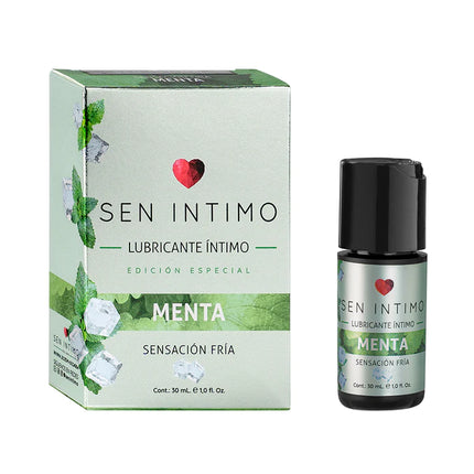 Lubricante Sensación Fría Menta Sen Intimo 30 mL