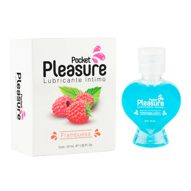 Lubricante Pleasure Pocket Frambuesa 37 mL