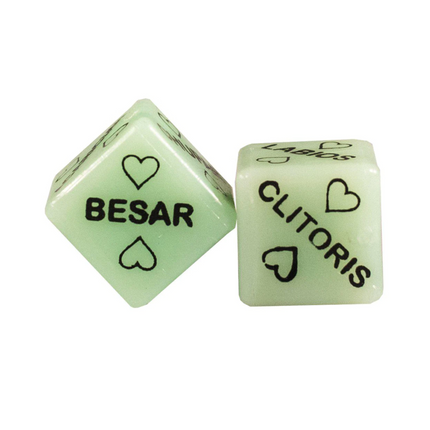Dados Penitencia Glow x2