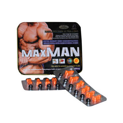 Max Man X2 Pastillas
