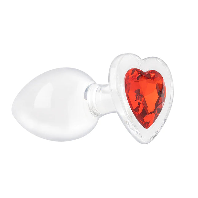 Dildo Vidrio Plug Anal Little Love Glass